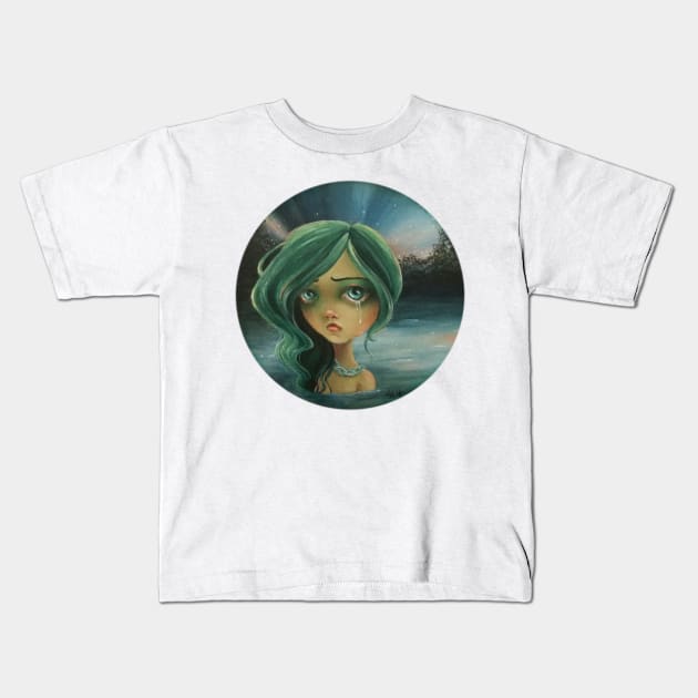 Beneath the Surface Kids T-Shirt by MercurialMess